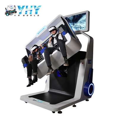 simulateur de mouvement de chaise des sièges 9d VR de la machine 2 de jeu du simulateur VR de 5.0kw VR 360 pour le parc à thème
